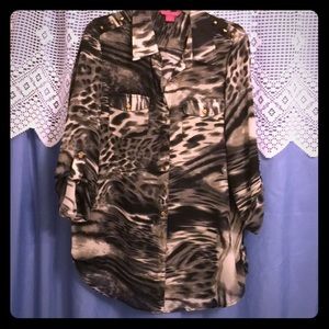 New Sunny Leigh  Print Top